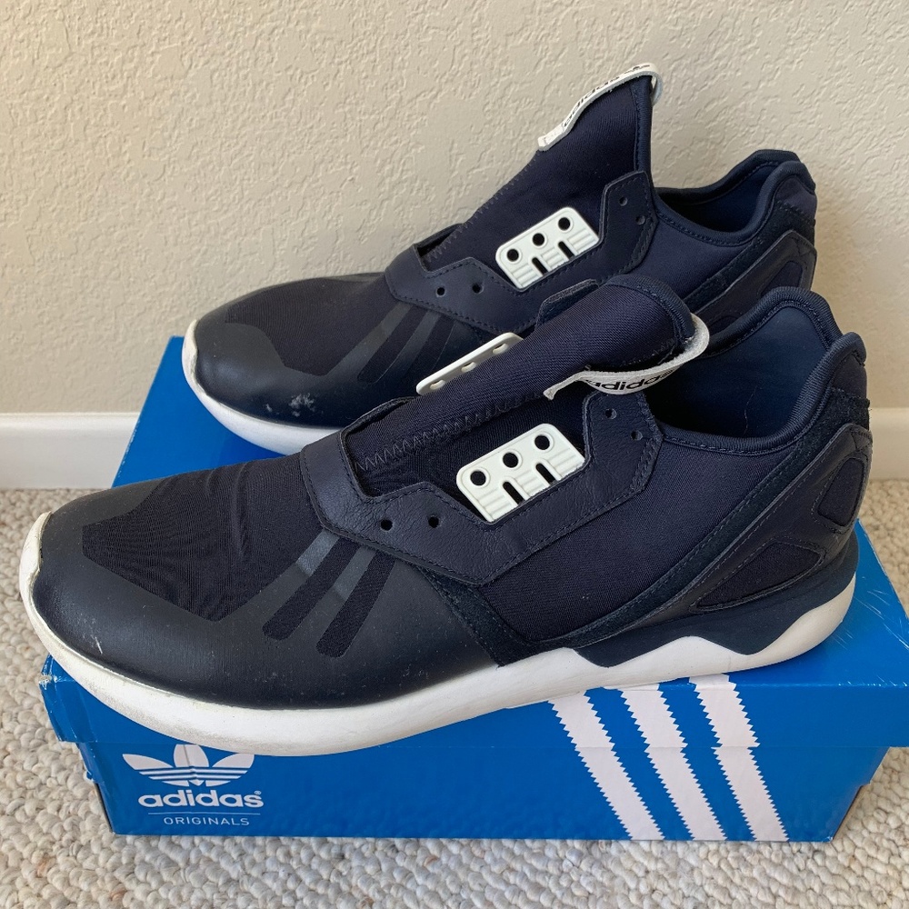 Adidas Tubular Runner Blue Sz 10